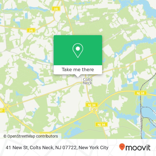 41 New St, Colts Neck, NJ 07722 map