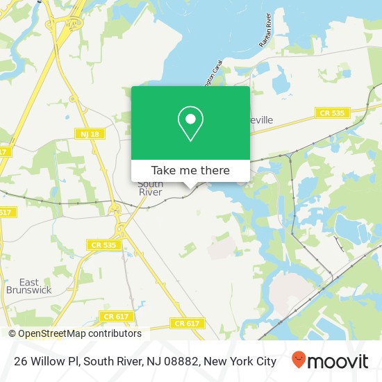 26 Willow Pl, South River, NJ 08882 map