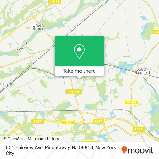 651 Fairview Ave, Piscataway, NJ 08854 map