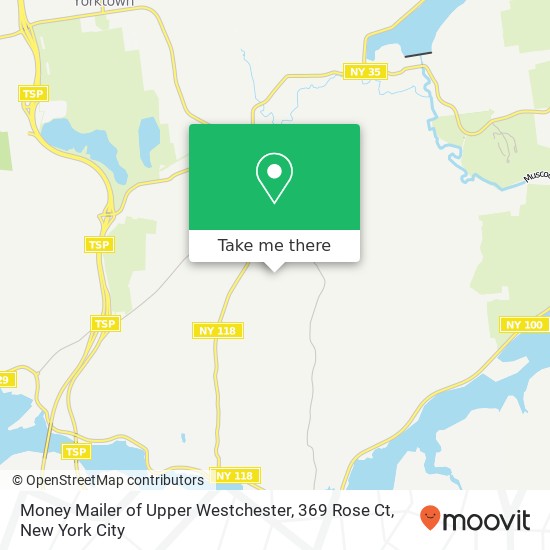 Money Mailer of Upper Westchester, 369 Rose Ct map