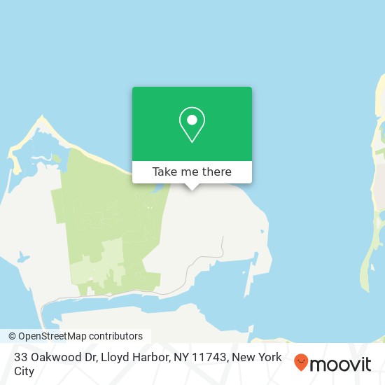 33 Oakwood Dr, Lloyd Harbor, NY 11743 map