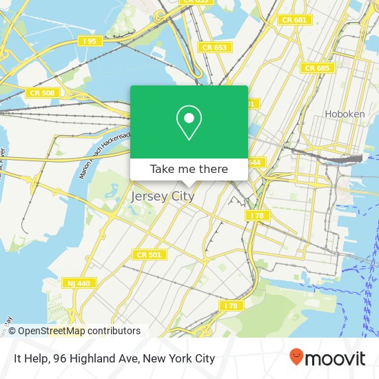 It Help, 96 Highland Ave map