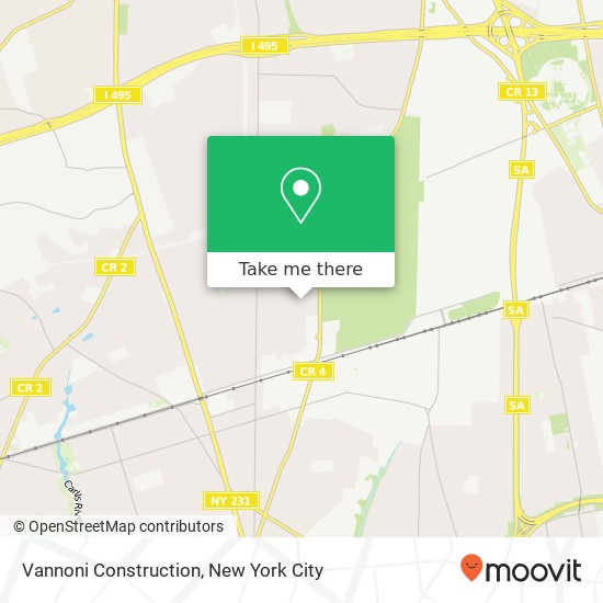Mapa de Vannoni Construction