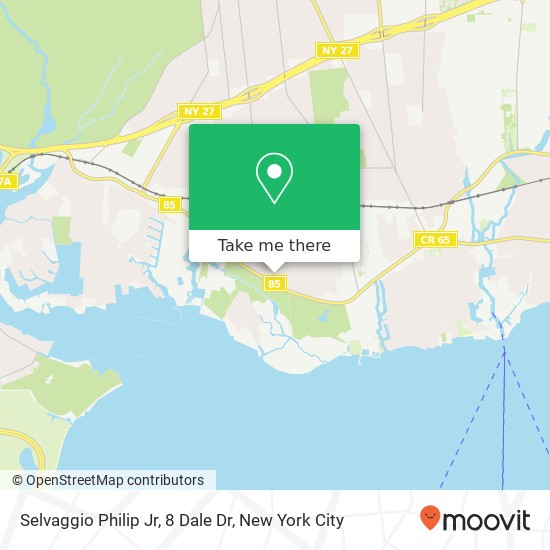 Selvaggio Philip Jr, 8 Dale Dr map