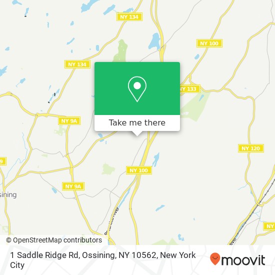 1 Saddle Ridge Rd, Ossining, NY 10562 map