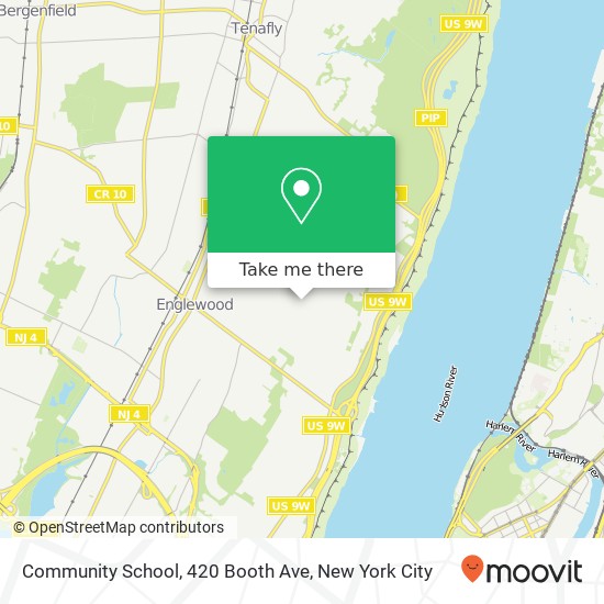 Mapa de Community School, 420 Booth Ave