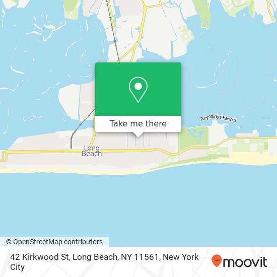 42 Kirkwood St, Long Beach, NY 11561 map