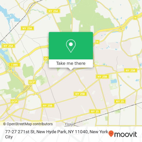 Mapa de 77-27 271st St, New Hyde Park, NY 11040
