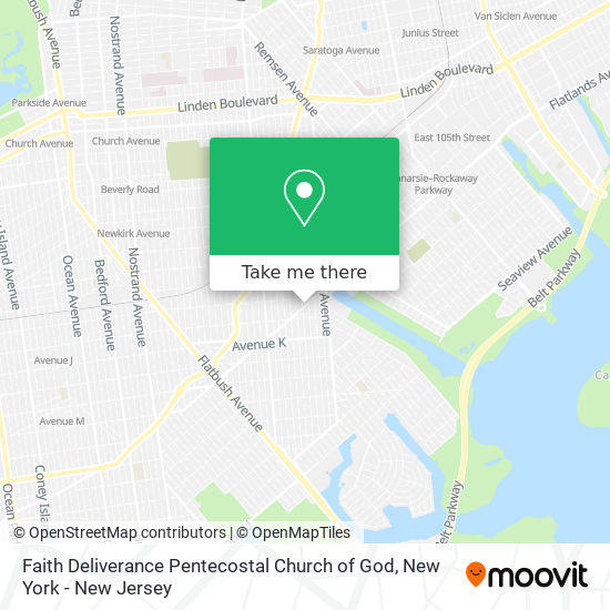 Mapa de Faith Deliverance Pentecostal Church of God