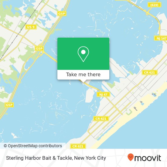 Mapa de Sterling Harbor Bait & Tackle