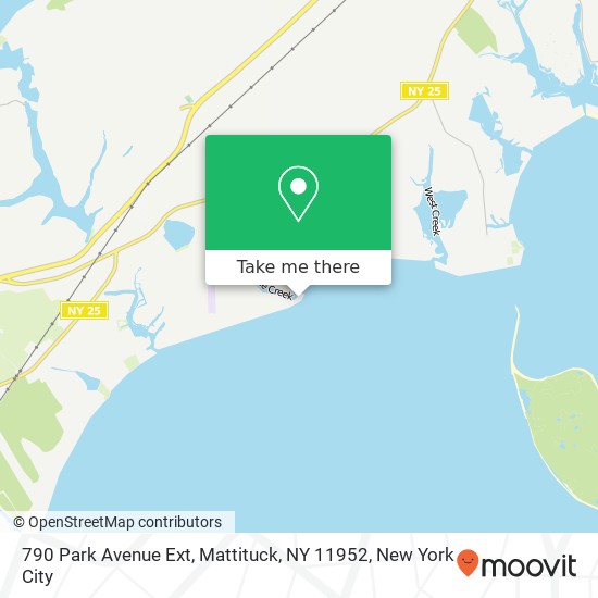 Mapa de 790 Park Avenue Ext, Mattituck, NY 11952