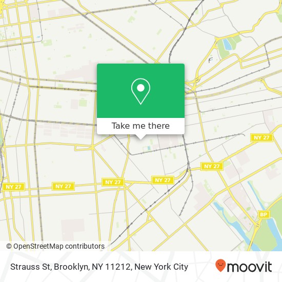 Strauss St, Brooklyn, NY 11212 map