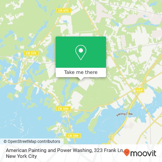 American Painting and Power Washing, 323 Frank Ln map