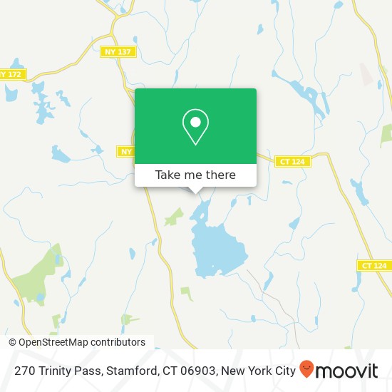 Mapa de 270 Trinity Pass, Stamford, CT 06903