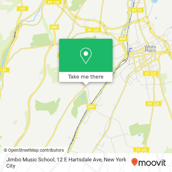 Jimbo Music School, 12 E Hartsdale Ave map