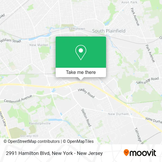 2991 Hamilton Blvd map