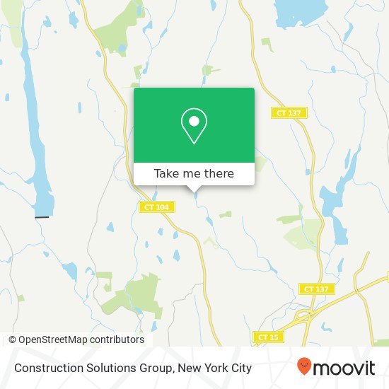 Mapa de Construction Solutions Group