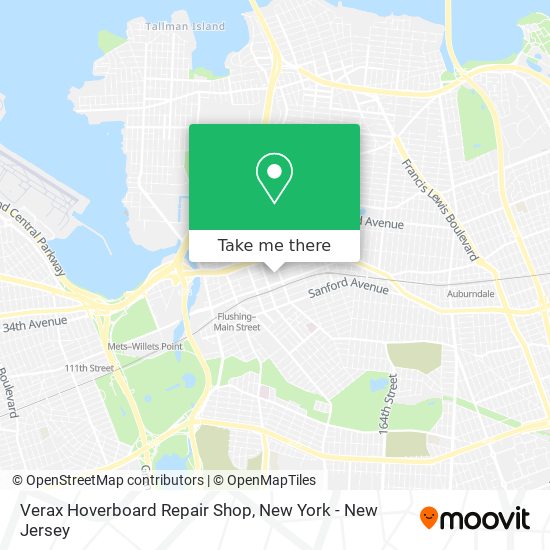 Verax Hoverboard Repair Shop map