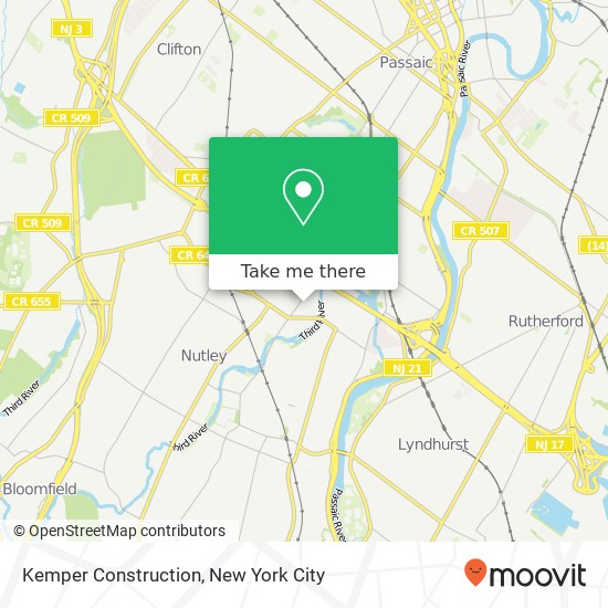 Kemper Construction map