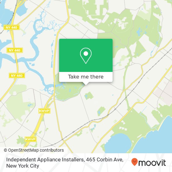 Independent Appliance Installers, 465 Corbin Ave map