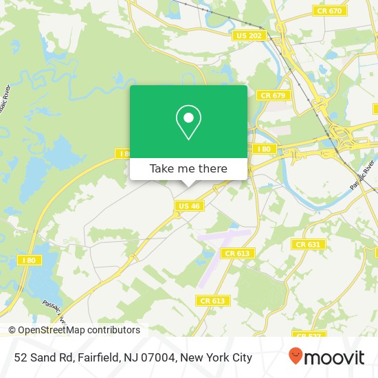 52 Sand Rd, Fairfield, NJ 07004 map