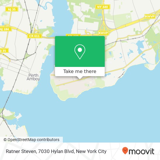 Mapa de Ratner Steven, 7030 Hylan Blvd