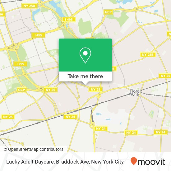 Mapa de Lucky Adult Daycare, Braddock Ave