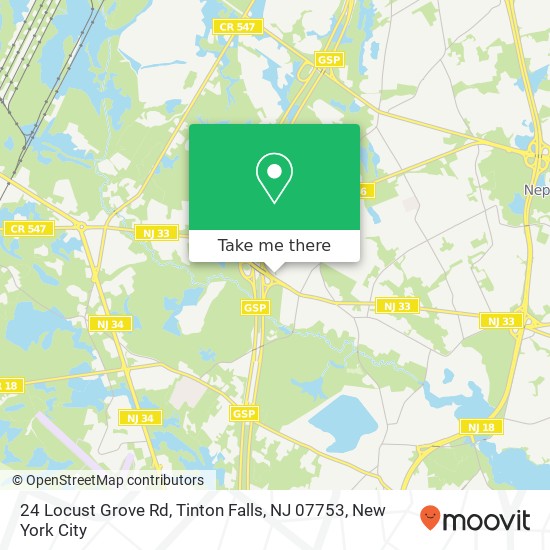 24 Locust Grove Rd, Tinton Falls, NJ 07753 map