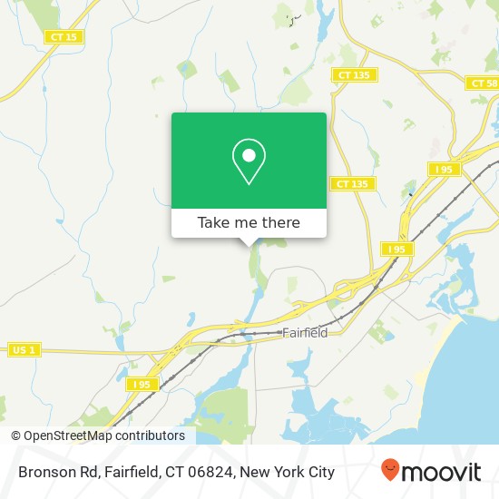Bronson Rd, Fairfield, CT 06824 map