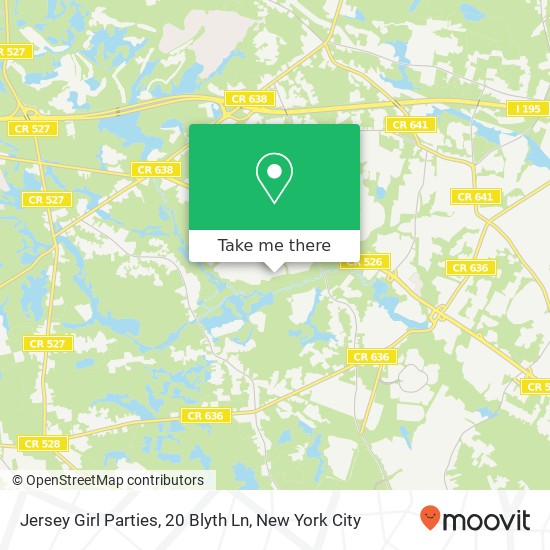 Jersey Girl Parties, 20 Blyth Ln map