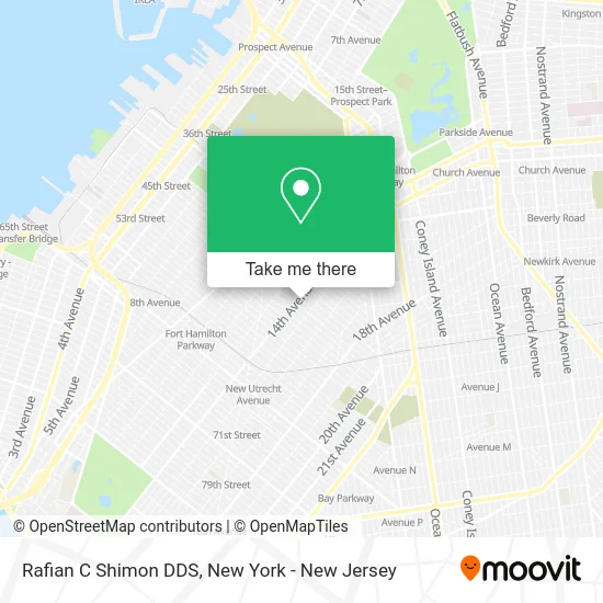 Rafian C Shimon DDS map