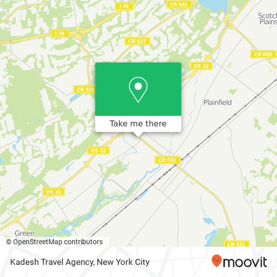 Mapa de Kadesh Travel Agency