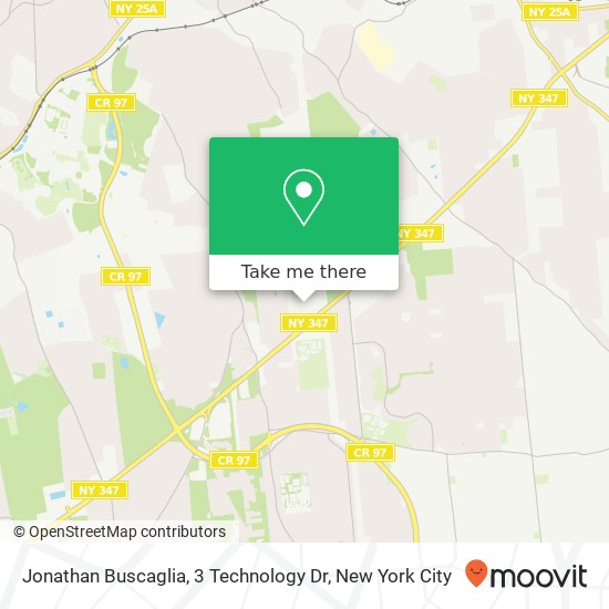 Mapa de Jonathan Buscaglia, 3 Technology Dr
