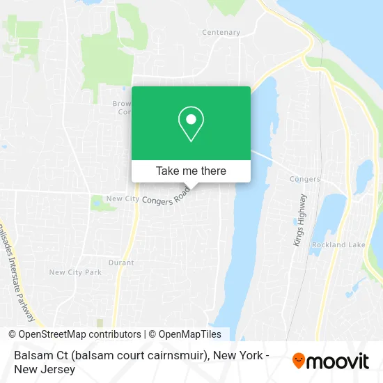 Balsam Ct (balsam court cairnsmuir) map