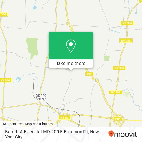 Barrett A Eisenstat MD, 200 E Eckerson Rd map