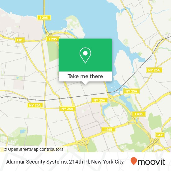 Mapa de Alarmar Security Systems, 214th Pl