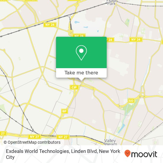 Exdeals World Technologies, Linden Blvd map