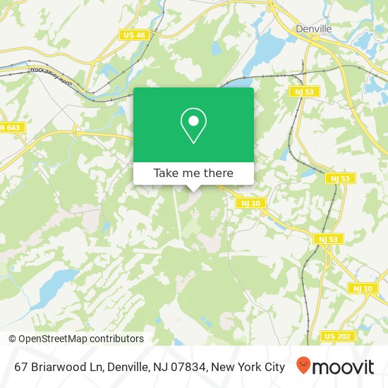 67 Briarwood Ln, Denville, NJ 07834 map