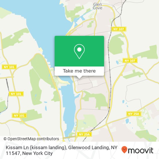 Kissam Ln (kissam landing), Glenwood Landing, NY 11547 map