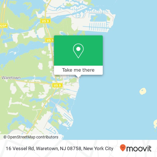 16 Vessel Rd, Waretown, NJ 08758 map