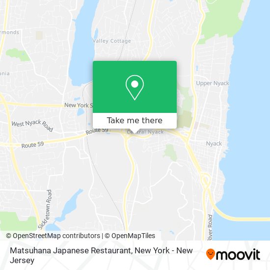 Matsuhana Japanese Restaurant map