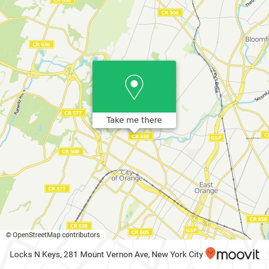 Locks N Keys, 281 Mount Vernon Ave map