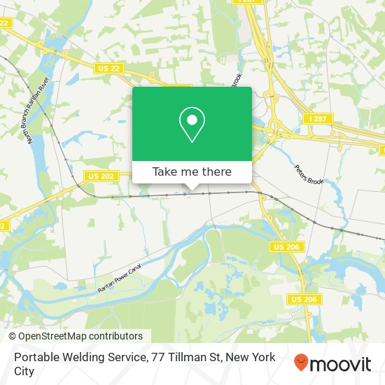 Portable Welding Service, 77 Tillman St map