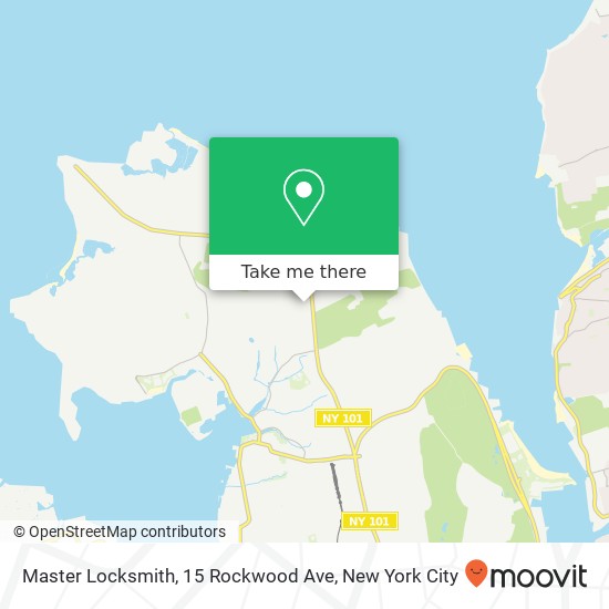 Master Locksmith, 15 Rockwood Ave map