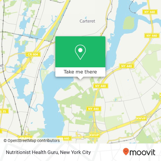 Mapa de Nutritionist Health Guru, 516 Industrial Loop
