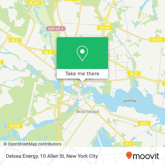 Delsea Energy, 10 Allen St map