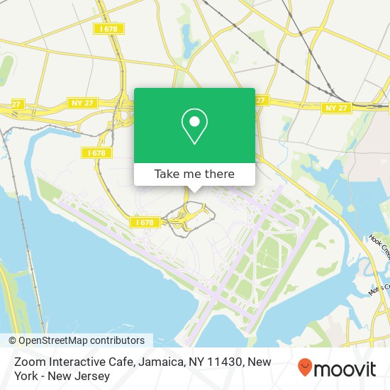 Zoom Interactive Cafe, Jamaica, NY 11430 map