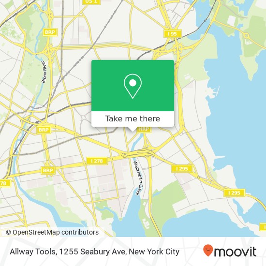 Allway Tools, 1255 Seabury Ave map