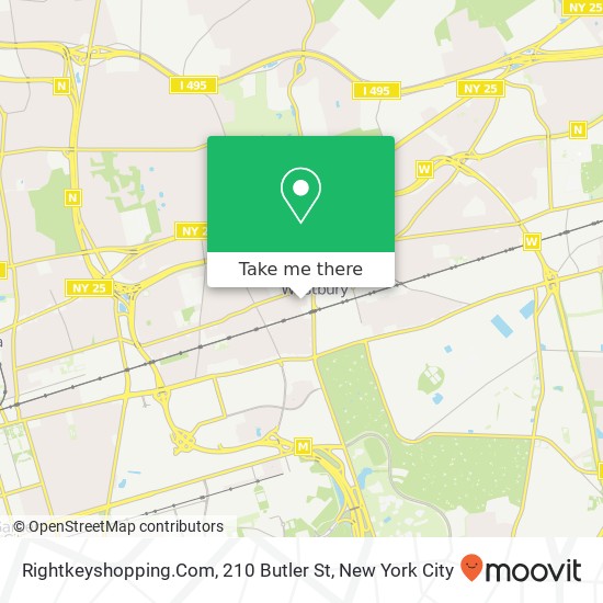 Mapa de Rightkeyshopping.Com, 210 Butler St