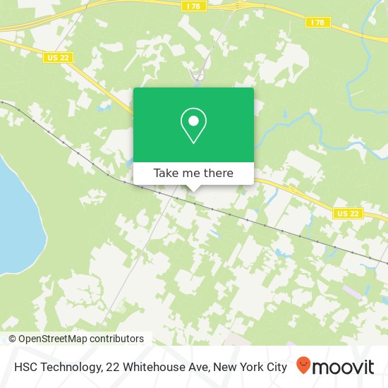 Mapa de HSC Technology, 22 Whitehouse Ave